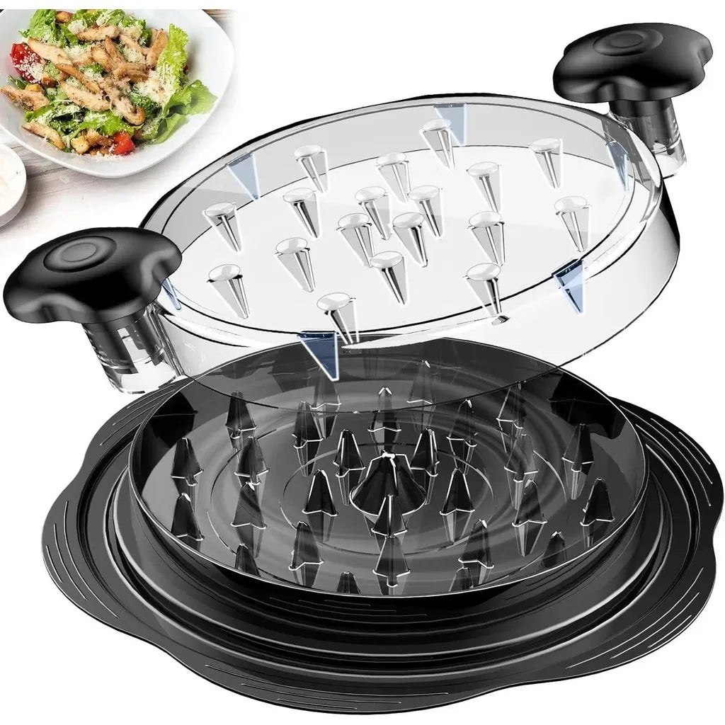 Upgraded Chicken Shredder with Transparent Cover Kitchen Tools