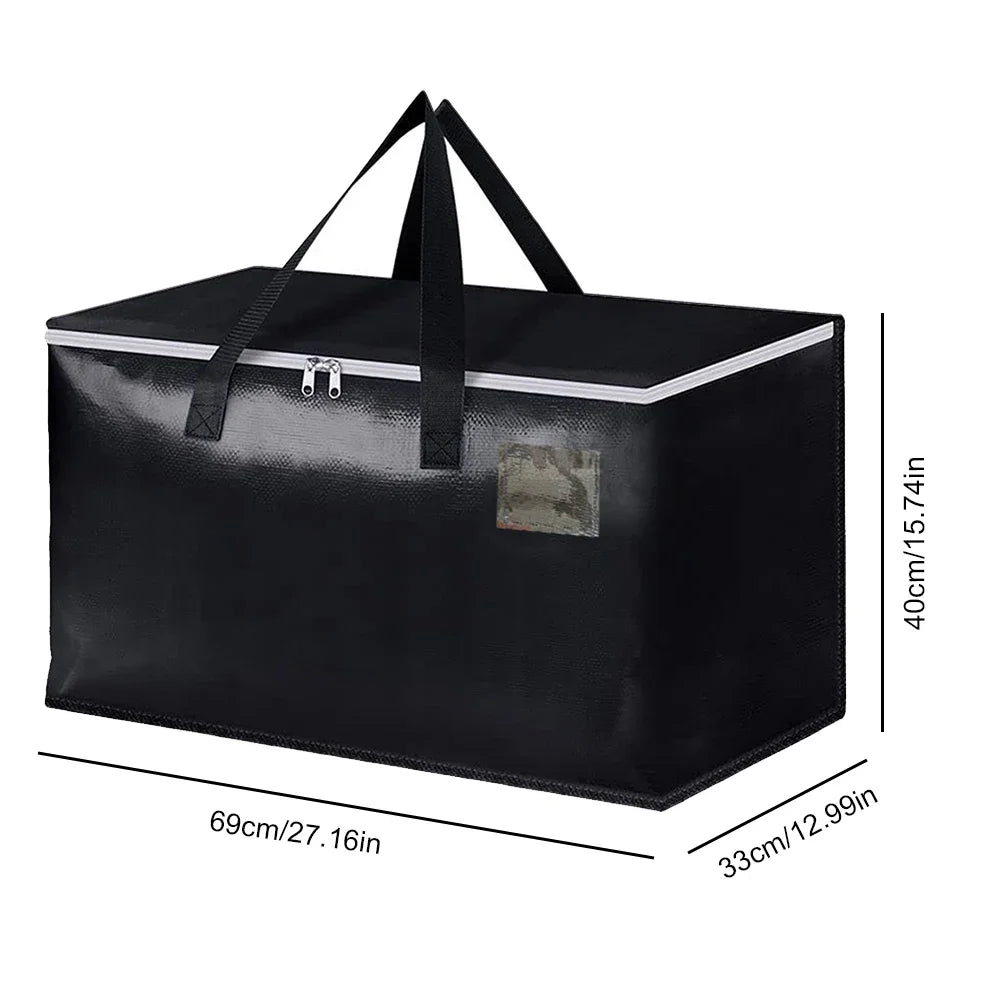90L Moving Bags with Zippers & Handles Storage Bags