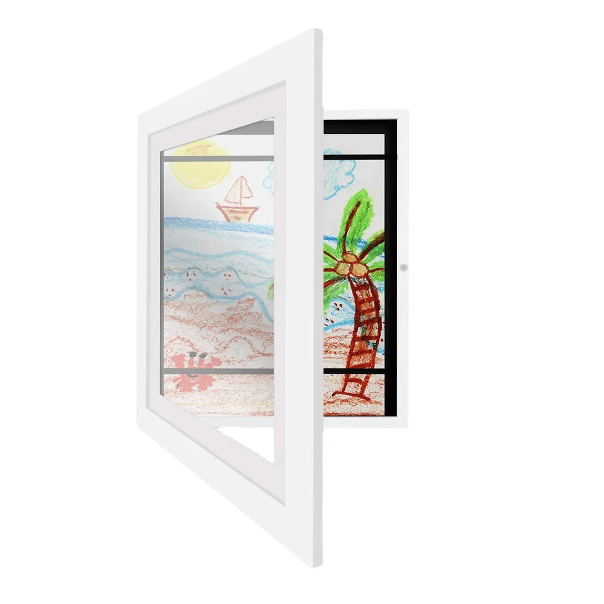 Magnetic Kids Art Frames Display
