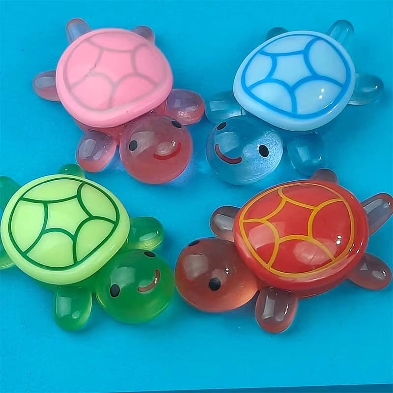 50 Pcs Mini Luminous Turtle Ornaments Home Decor