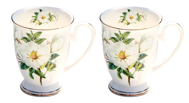 Bone China Vintage Coffee Mug