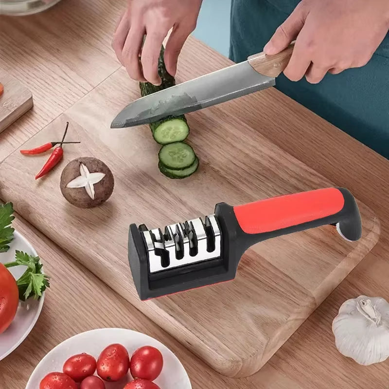 Kitchen 4-Segment Knife Quick Sharpener