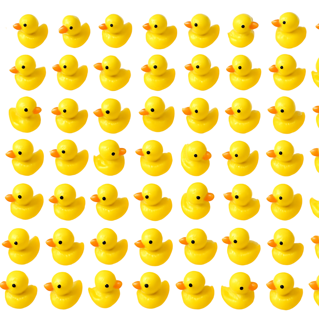 100 Pcs Mini Resin Duck Figurines – Tiny Yellow Ornaments for Crafts