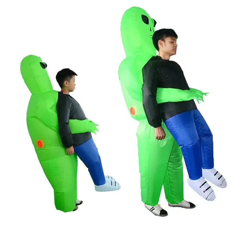 Adult Kids Alien Inflatable Costume