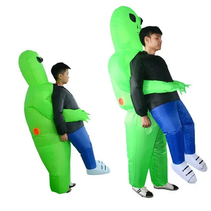 Adult Kids Alien Inflatable Costume