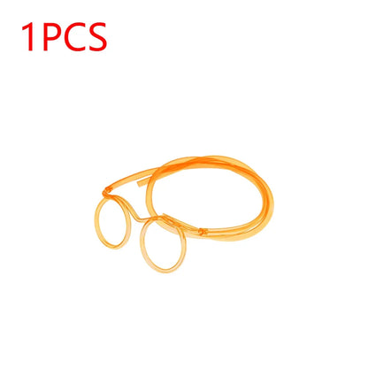 Fun Loop Drinking Straw Eye Glasses Reusable Flexible Soft Drink Eyeglasses Plastic Crazy Funky Drinking Tube for Kids Party