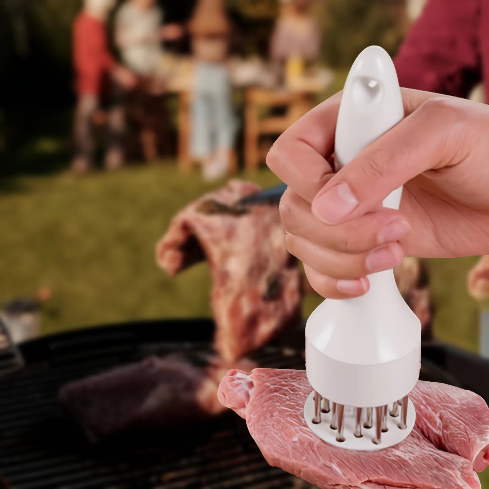 1PC Stainless Steel Meat Tenderizer Needle