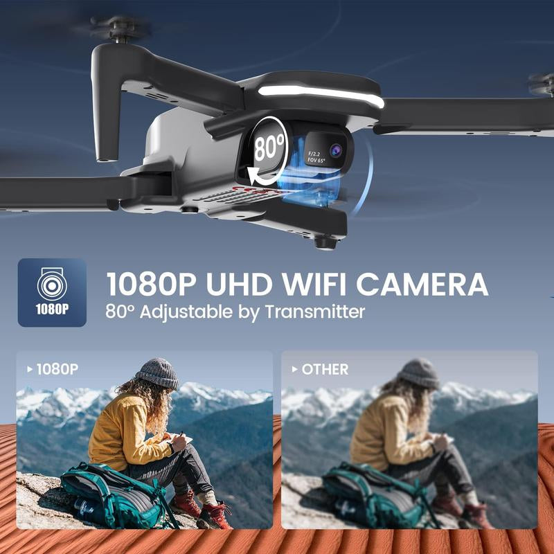 Drone with Adjustable Camera
