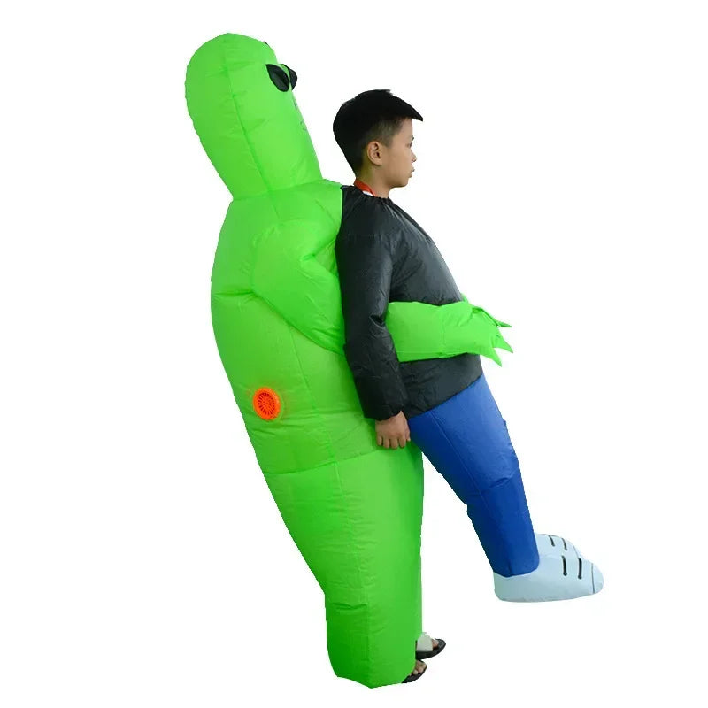 Adult Kids Alien Inflatable Costume