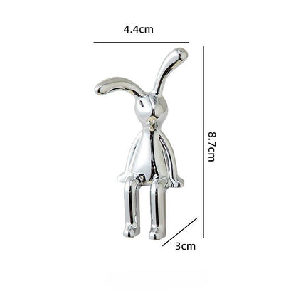 Long Eared Rabbit Decorative Ornaments