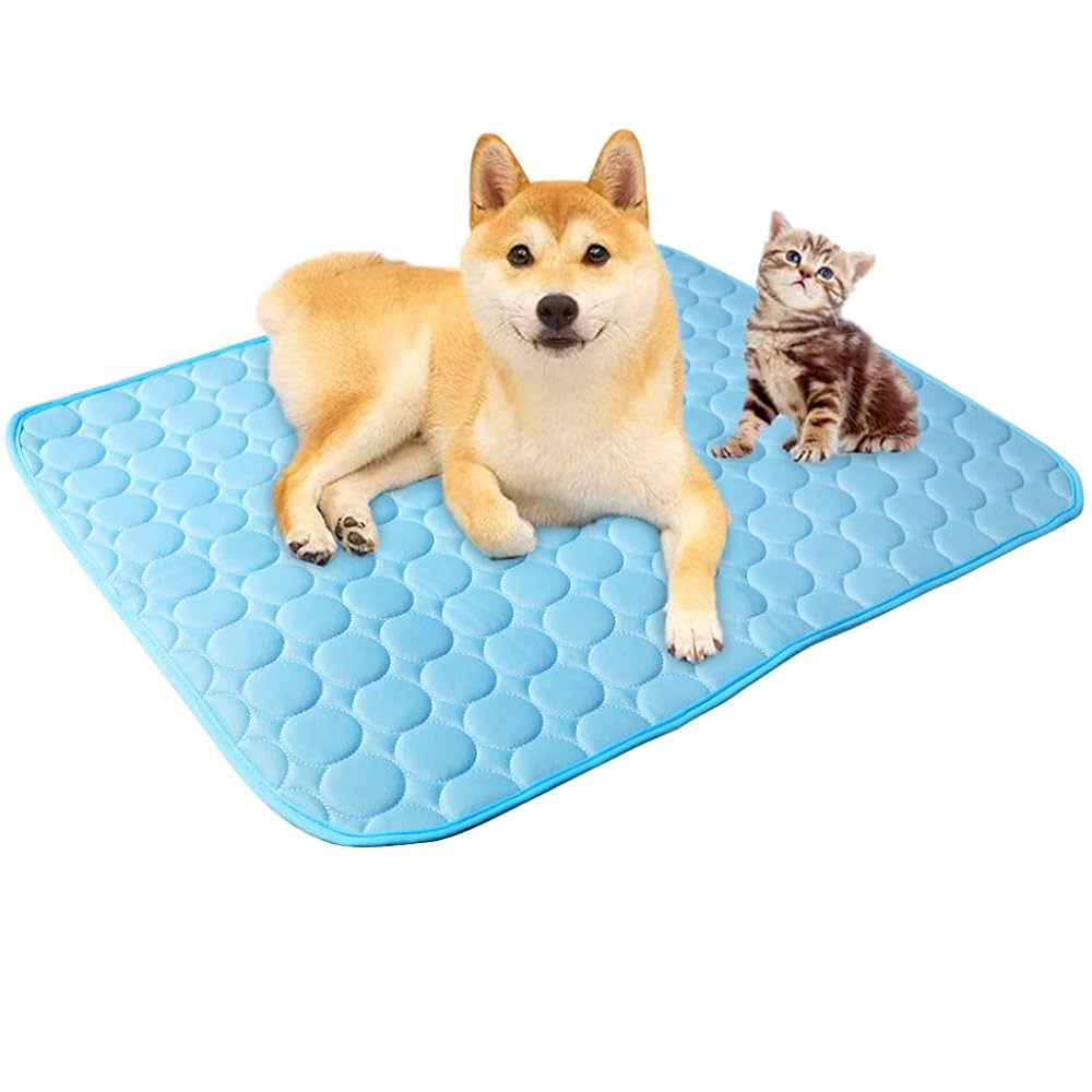 Dog Cooling Mat Summer Pet Cold Bed Extra Large for Small Big Dogs Pet Accessories Cat Durable Blanket Sofa Cat Ice Pad Blanket