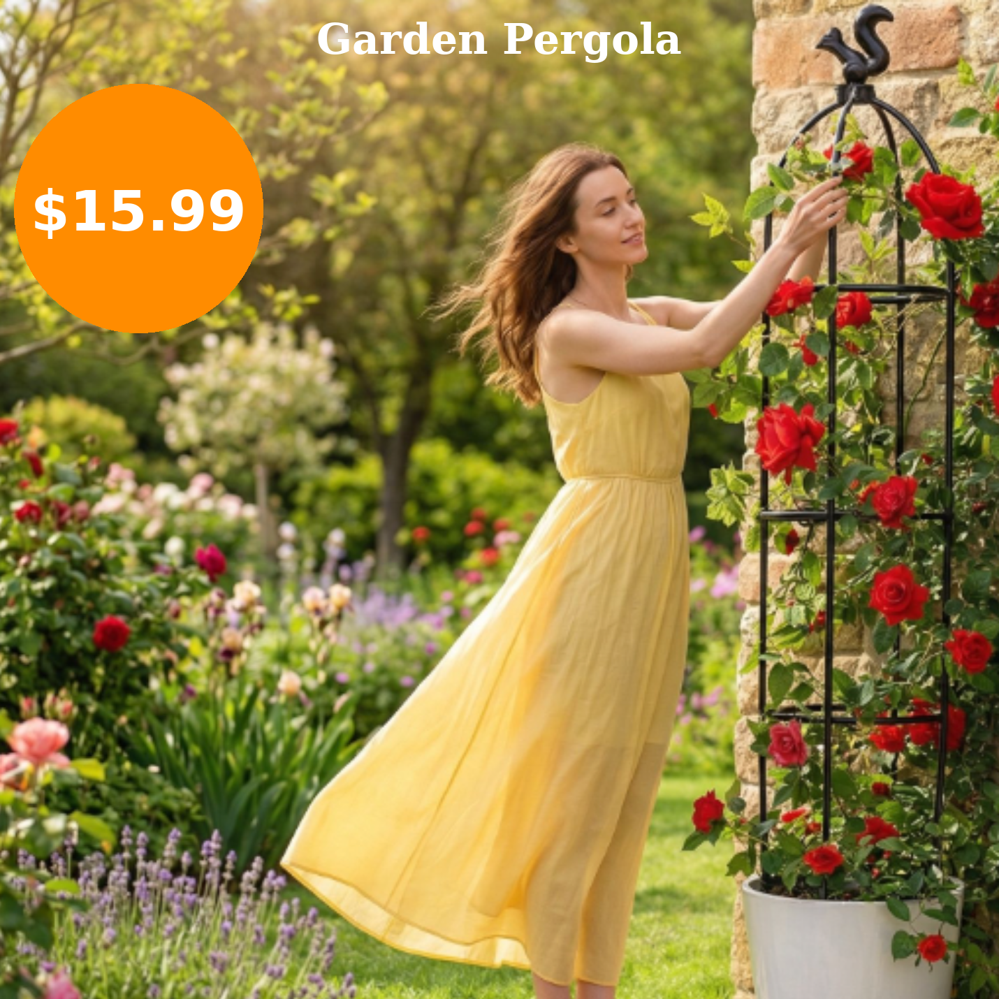 Gardening Pergola Climbing Plant Trellis