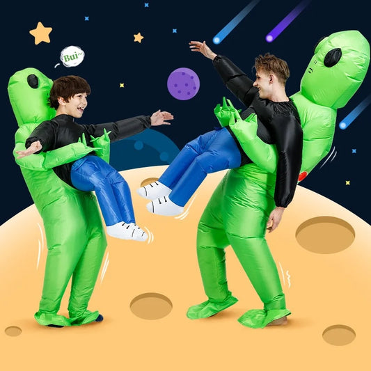 Adult Kids Alien Inflatable Costume