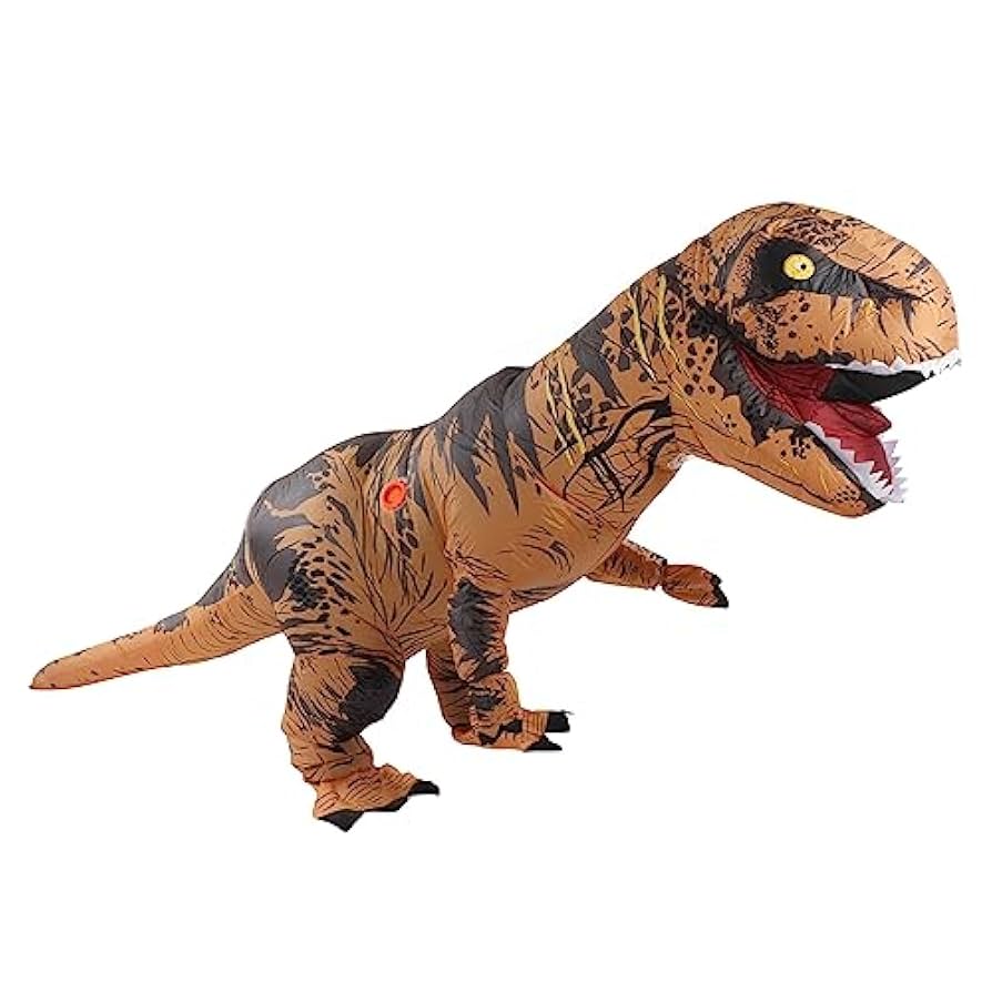 T-Rex Inflatable Uit Tyrannosaurus Dinosaur Costume Child Kids Adult 