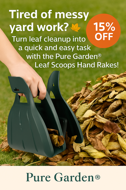 Leaf Scoops Hand Rakes 