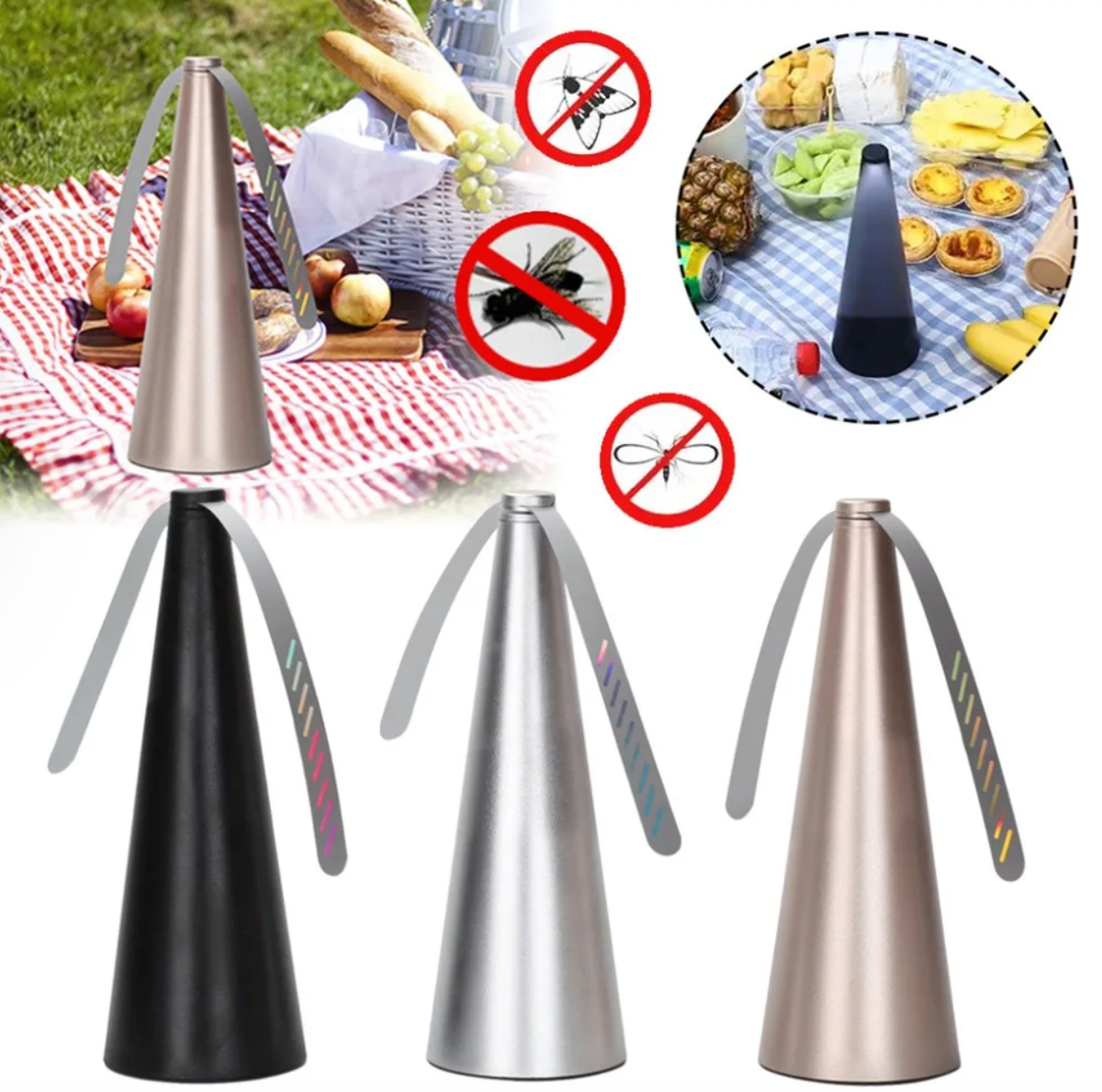 Fly Bug Repeller Fan Food Protector