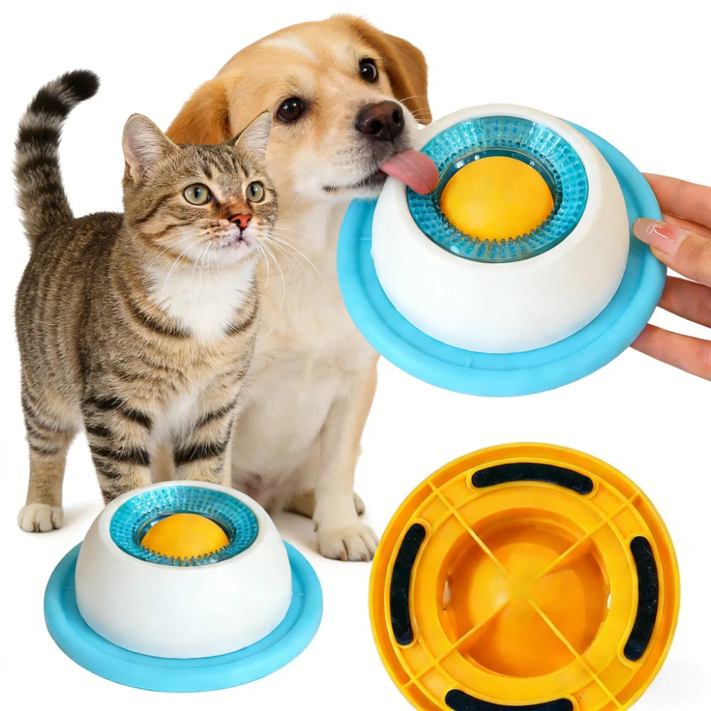 Interactive Pet Lick Mat & Slow Feeder for Dogs and Cats