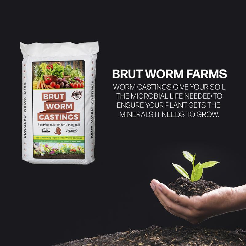 Natural Organic Worm Castings Soil Builder