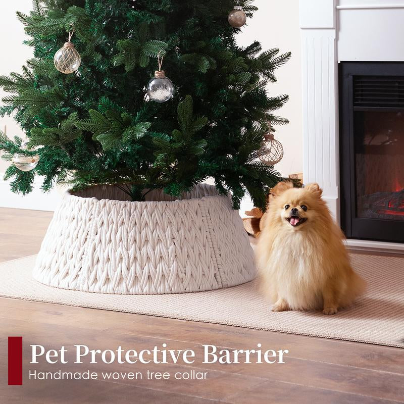 28In Woven Christmas Tree Collar