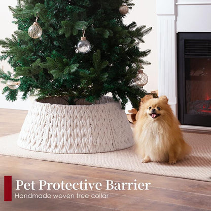 28In Woven Christmas Tree Collar