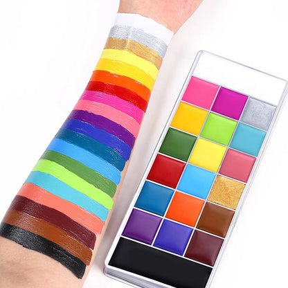 20 Colors Face Body Oil Painting 