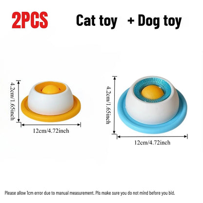 Interactive Pet Lick Mat & Slow Feeder for Dogs and Cats