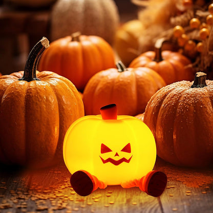 Pumpkin Night Light Halloween Decor