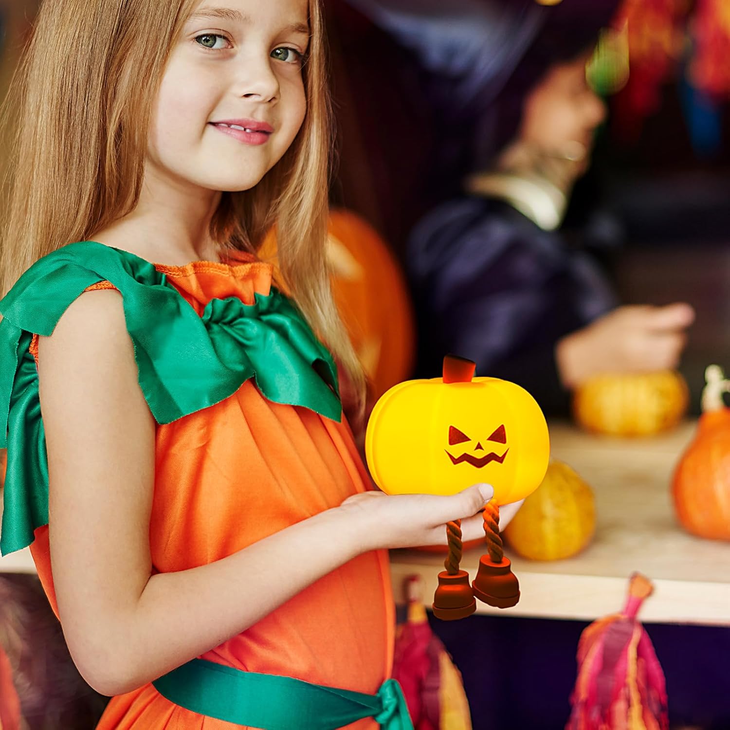 Pumpkin Night Light Halloween Decor