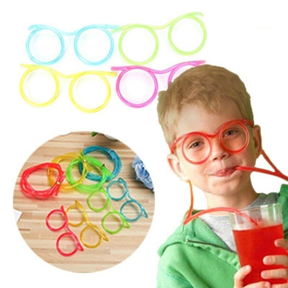 Drinking Straw Eyeglasses