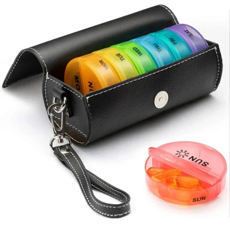 Weekly 7 Days Pill Medicine Box Holder Organizer 