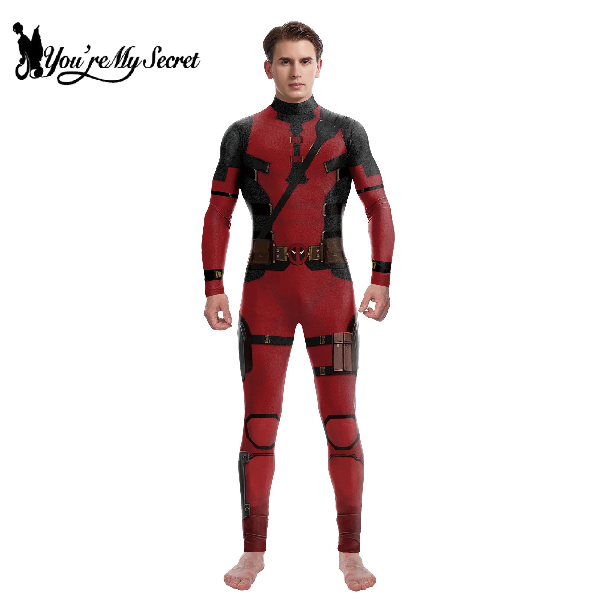 Superhero Men Movie Deadpool Wolverine Cosplay Costumes