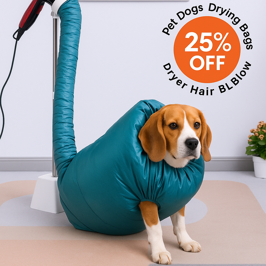 Pet Dogs Drying Bags Dryer Hair Blow