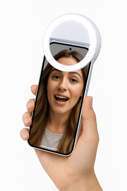 Xiaomi® USB Rechargeable LED Selfie Ring Light with Phone Clip