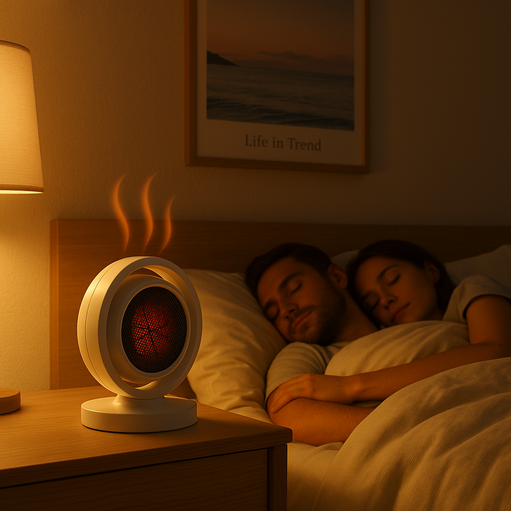 Mini Portable Electric Heater Fast Heating Stove Heater Portable Hot Air Blower Bathroom Fan Desktop Room Space Heater