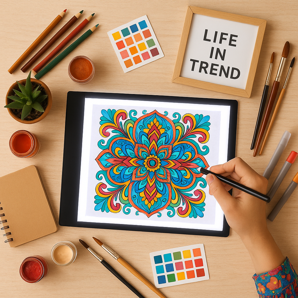 Three Level Dimmable Led Light Pad Drawing Board A3/A4/A5