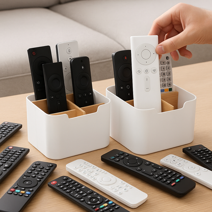 Remote Control Organizer Storage Box
