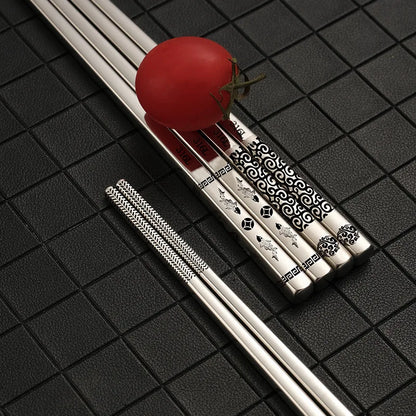 Japanese Stainless Steel Chopsticks
