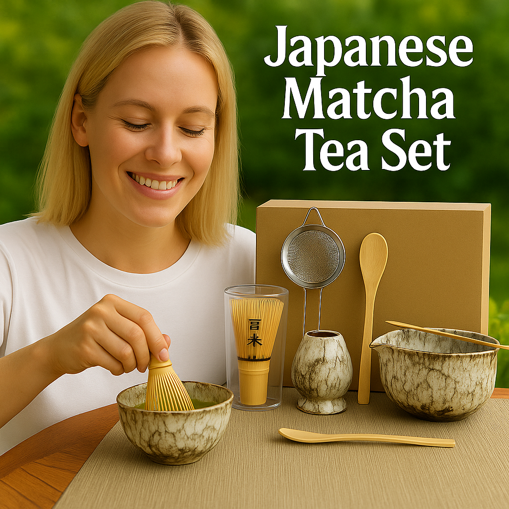 6Pcs/Set Japanese Matcha Tea Set