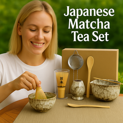 6Pcs/Set Japanese Matcha Tea Set