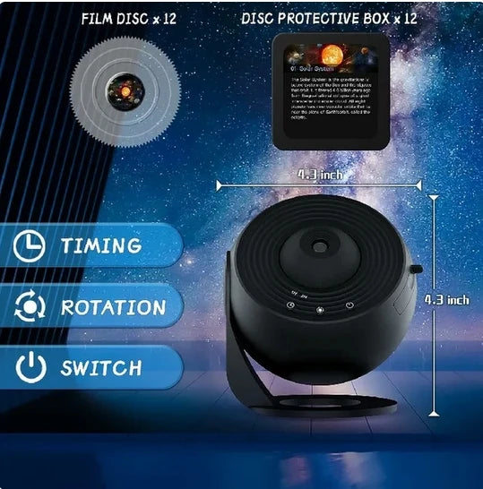 Night Light Galaxy Projector 