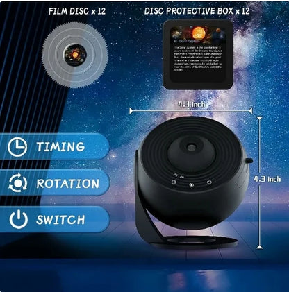 Night Light Galaxy Projector 