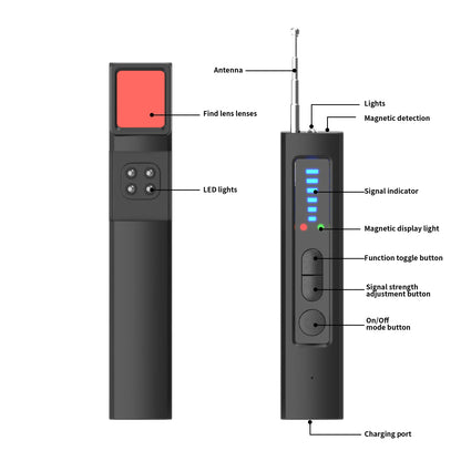 New Hidden Camera Detector Hotel/Car/Room Privacy