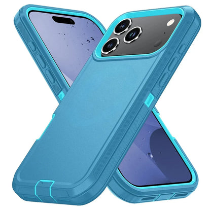 Armor Defender Phone Case for iPhone 17/Pro/Max/Air Bracket Back Cover