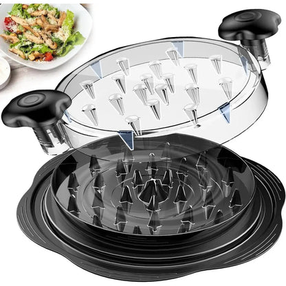 Upgraded Chicken Shredder with Transparent Cover Kitchen Tools