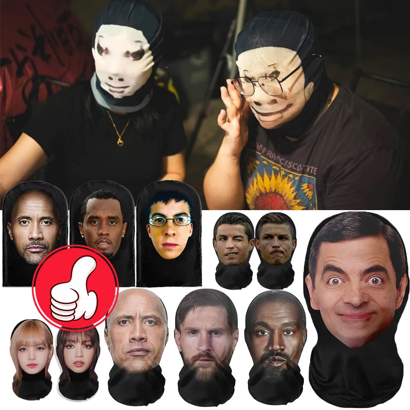 Realistic 3D Face Masks 