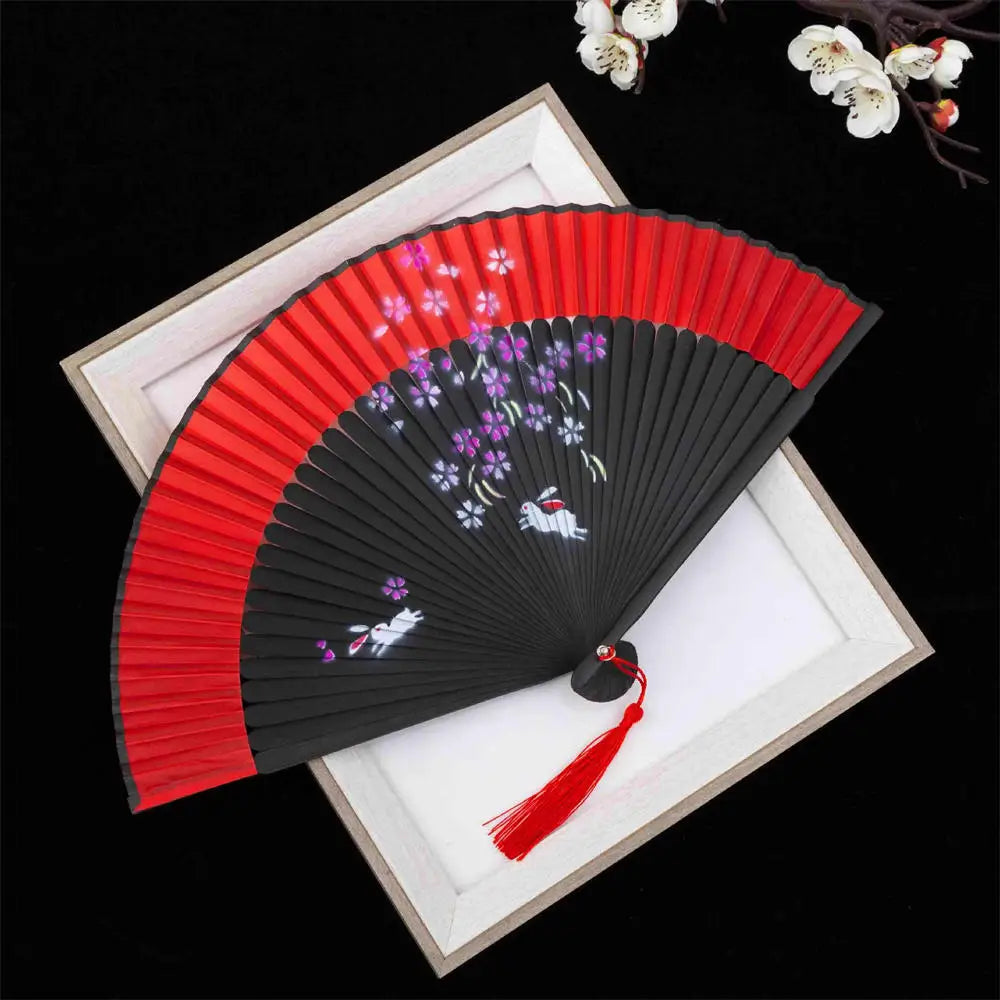 New Bamboo Folding Fan Chinese Style Gift Home Decor