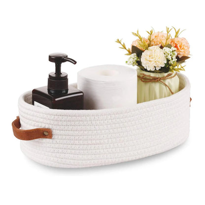 Nordic Cotton Rope Woven Storage Baskets