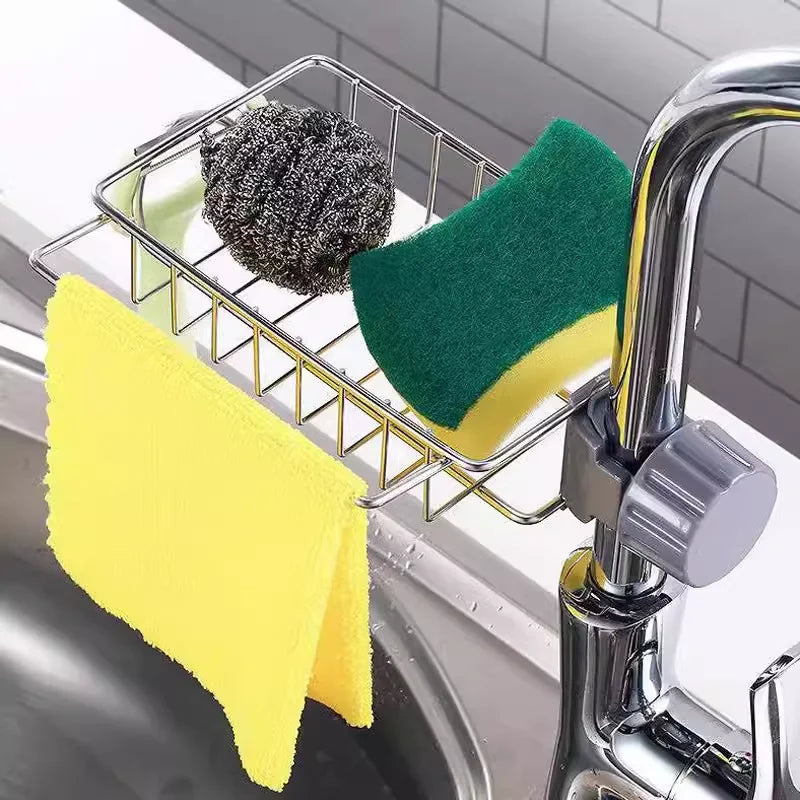 Faucet Hanging Type Drainage Rack for Kitchen Bathroom Sink  