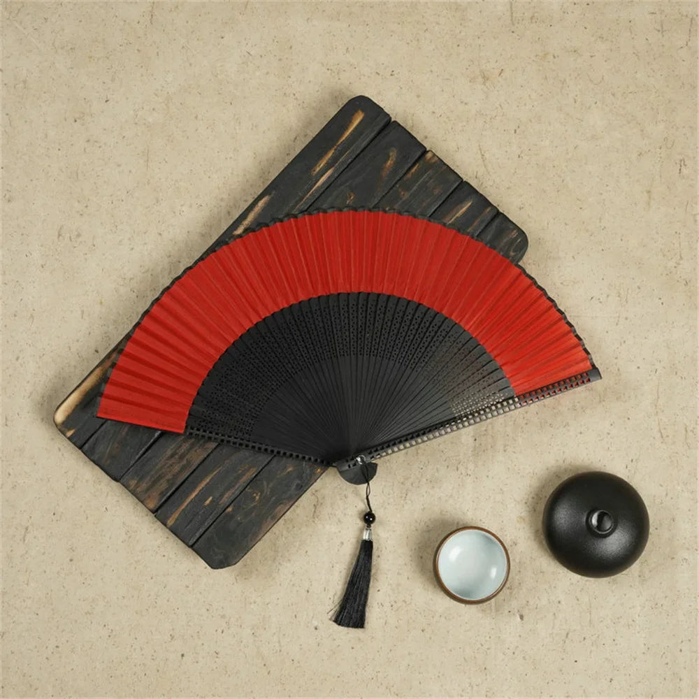New Bamboo Folding Fan Chinese Style Gift Home Decor