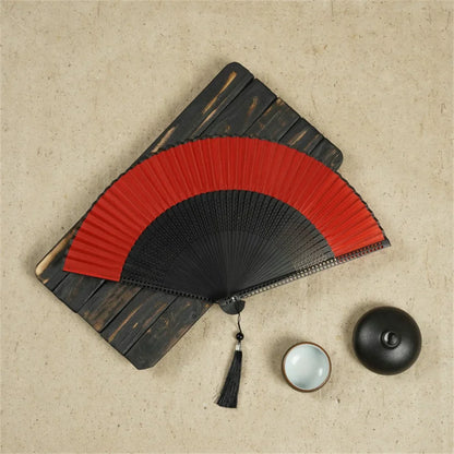New Bamboo Folding Fan Chinese Style Gift Home Decor
